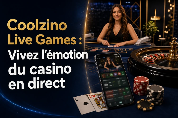 Coolzino Live Games: Vivez l'émotion du casino en direct