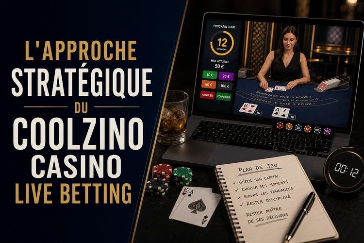 L'approche stratégique du coolzino casino live betting