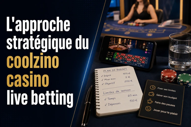 L'approche stratégique du coolzino casino live betting
